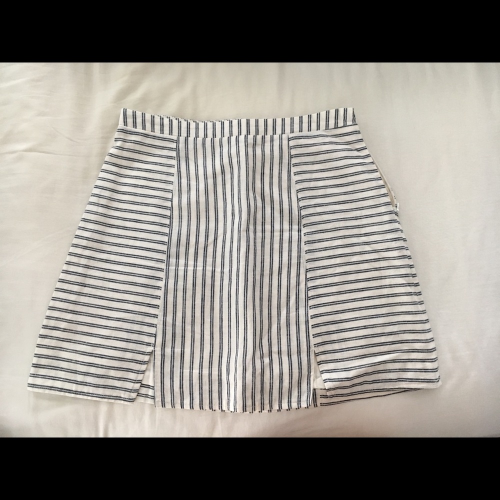 Cooperative Urban Outfitters Striped Linen Dress